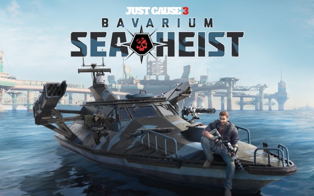 Just Cause 3: Bavarium Sea Heist. Desktop wallpaper