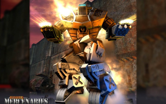 MechWarrior 4: Mercenaries. Desktop wallpaper