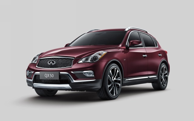 Infiniti QX50 2016. Desktop wallpaper