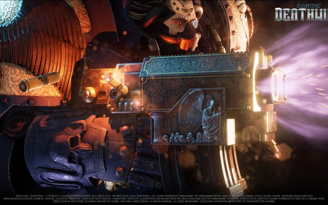 Space Hulk: Deathwing. Desktop wallpaper