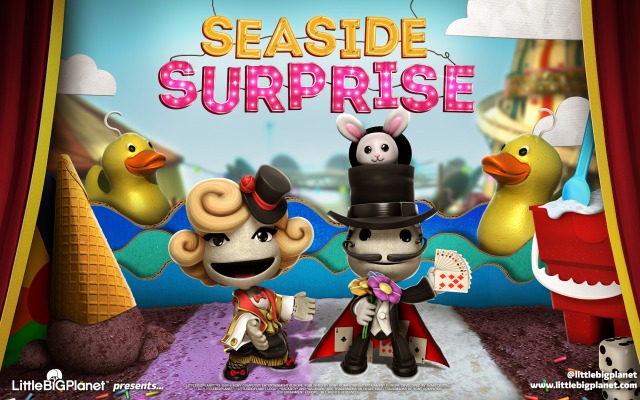 LittleBigPlanet 3: Seaside Suprise. Desktop wallpaper