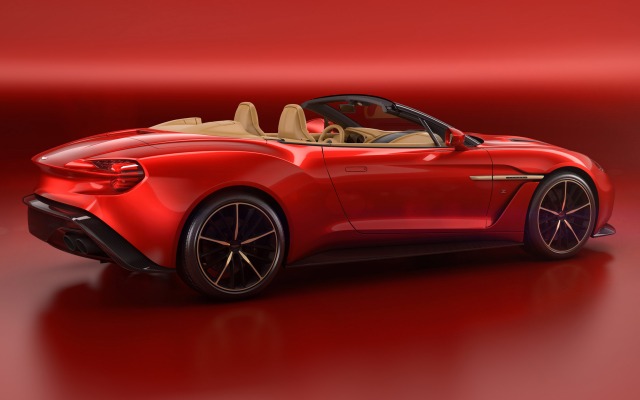 Aston Martin Vanquish Zagato Volante 2017. Desktop wallpaper