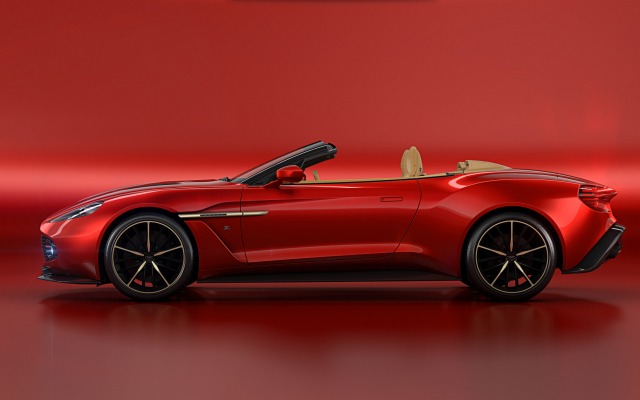 Aston Martin Vanquish Zagato Volante 2017. Desktop wallpaper