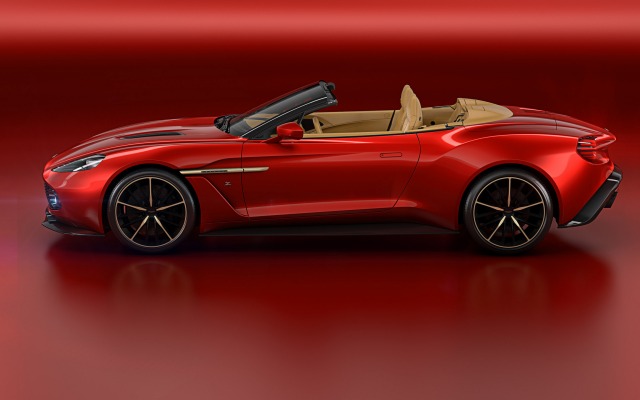 Aston Martin Vanquish Zagato Volante 2017. Desktop wallpaper