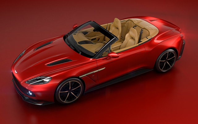 Aston Martin Vanquish Zagato Volante 2017. Desktop wallpaper