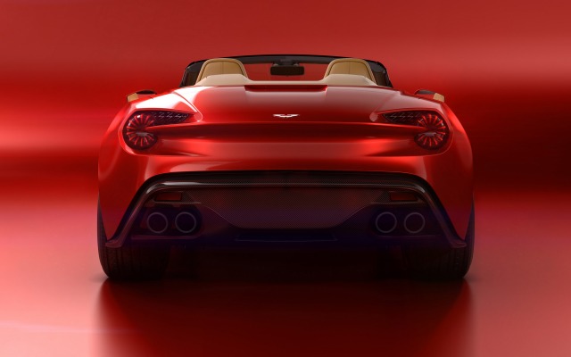 Aston Martin Vanquish Zagato Volante 2017. Desktop wallpaper