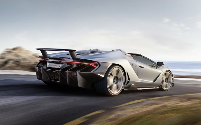 Lamborghini Centenario Roadster 2017. Desktop wallpaper