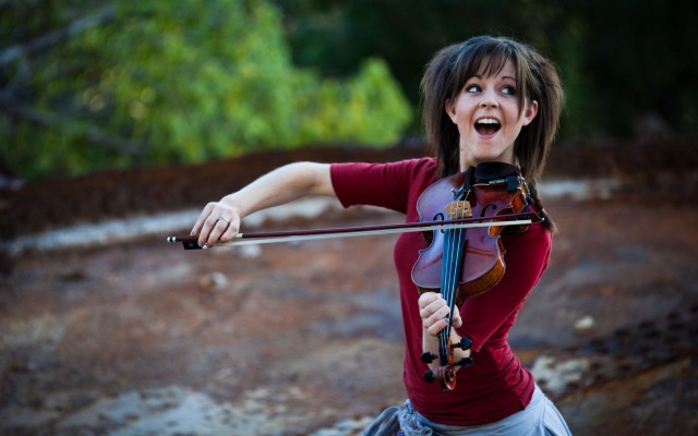 Lindsey Stirling. Desktop wallpaper