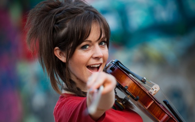 Lindsey Stirling. Desktop wallpaper