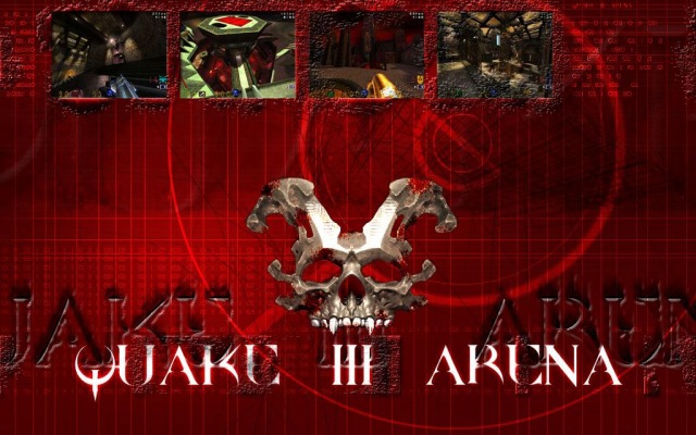 Quake 3 Arena. Desktop wallpaper