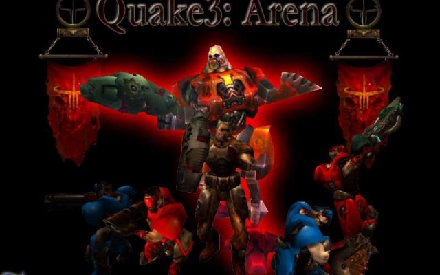 Quake 3 Arena. Desktop wallpaper