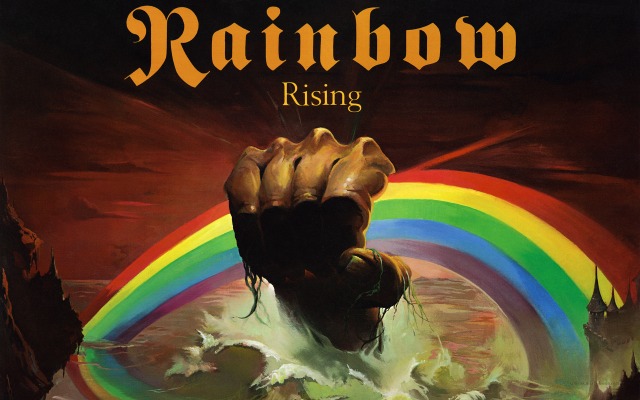 Rainbow. Rising. Desktop wallpaper