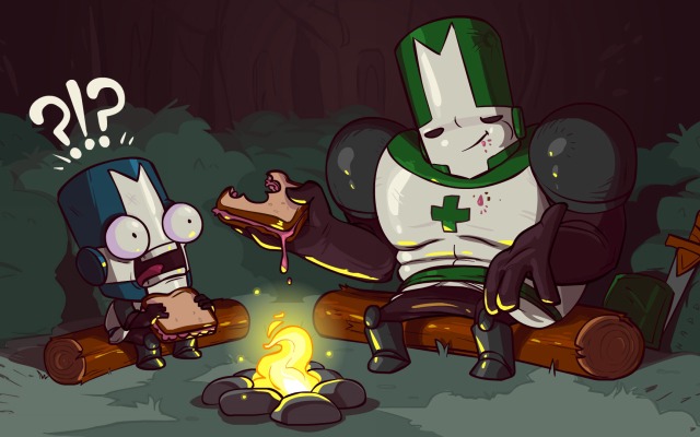 Castle Crashers. Desktop wallpaper