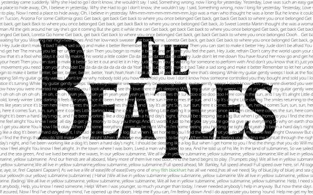 Beatles, The. Desktop wallpaper