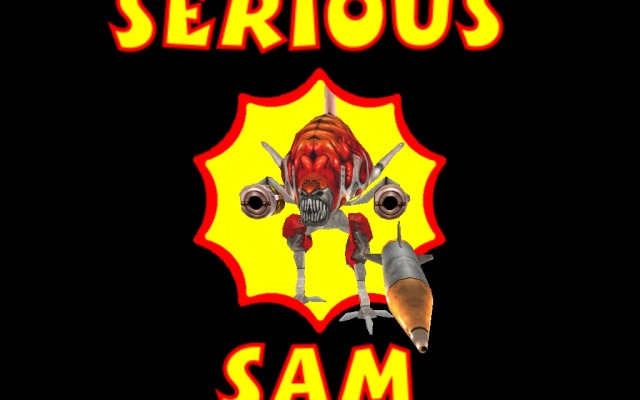 Serious Sam: The First Encounter. Desktop wallpaper