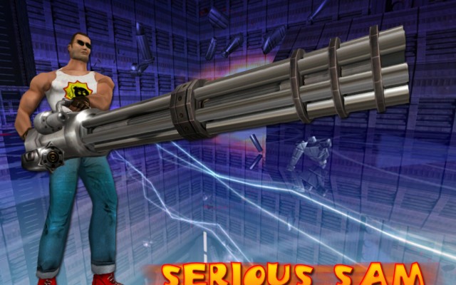 Serious Sam: The First Encounter. Desktop wallpaper