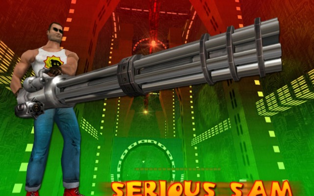 Serious Sam: The First Encounter. Desktop wallpaper