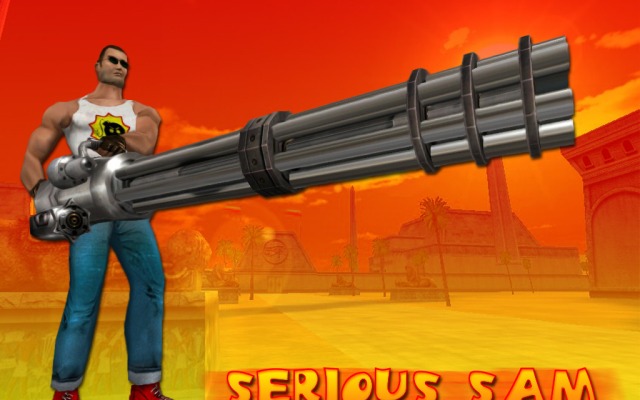 Serious Sam: The First Encounter. Desktop wallpaper