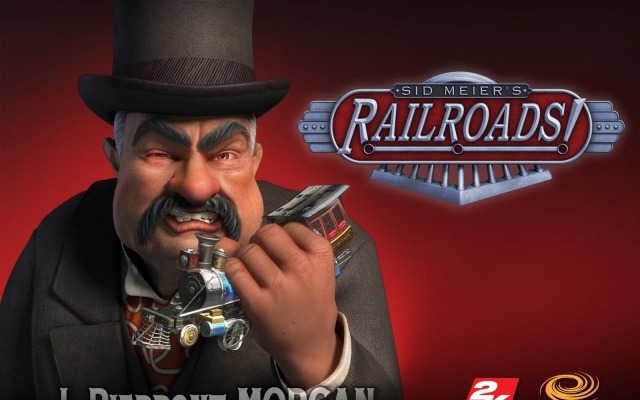 Sid Meier's Railroads!. Desktop wallpaper