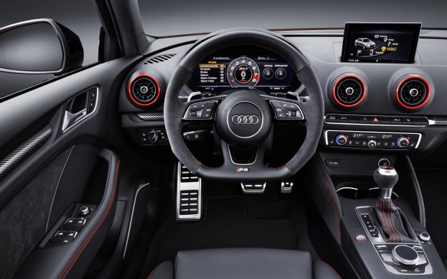 Audi RS 3 Sedan 2017. Desktop wallpaper