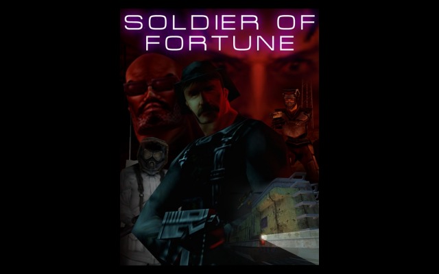 Soldier of Fortune. Desktop wallpaper