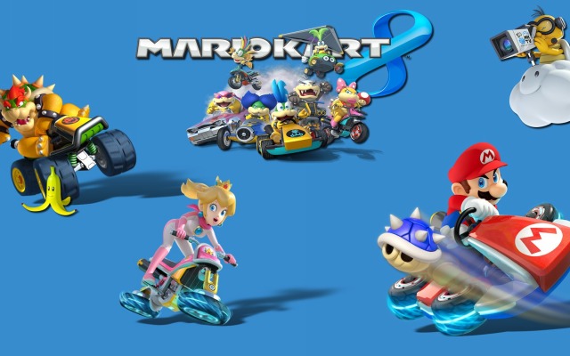 Mario Kart 8. Desktop wallpaper