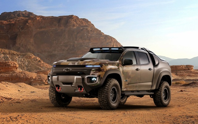 Chevrolet Colorado ZH2 Fuel Cell 2016. Desktop wallpaper