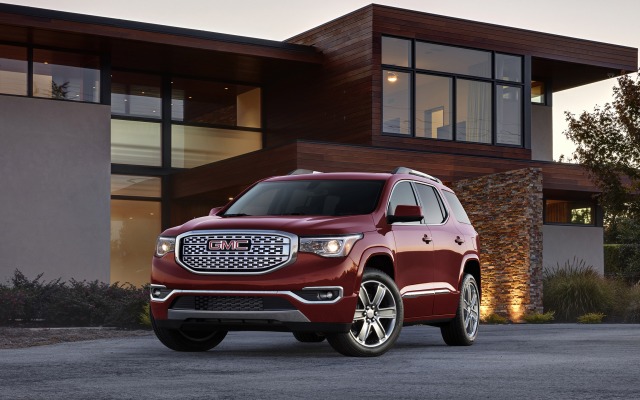 GMC Acadia Denali 2017. Desktop wallpaper