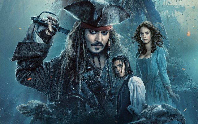 Pirates of the Caribbean: Dead Men Tell No Tales. Desktop wallpaper