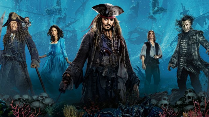 Pirates of the Caribbean: Dead Men Tell No Tales. Desktop wallpaper