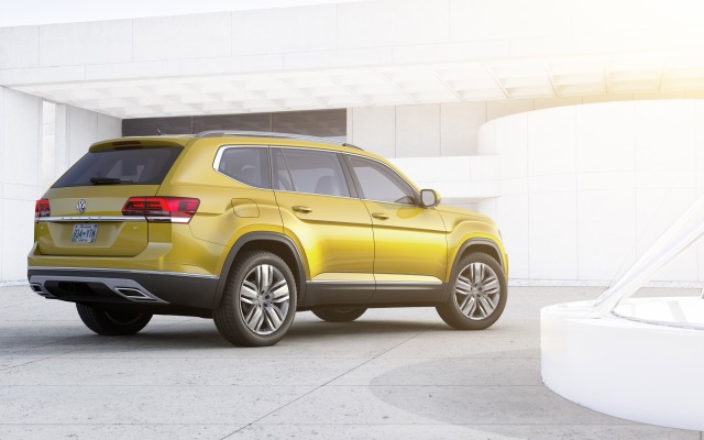 Volkswagen Atlas 2018. Desktop wallpaper