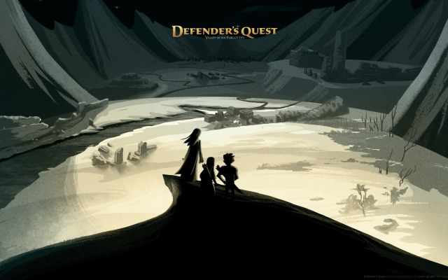 Defender's Quest: Valley of the Forgotten. Desktop wallpaper