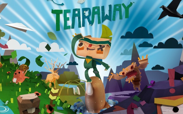 Tearaway. Desktop wallpaper