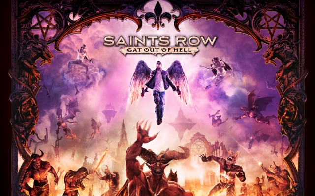 Saints Row: Gat out of Hell. Desktop wallpaper