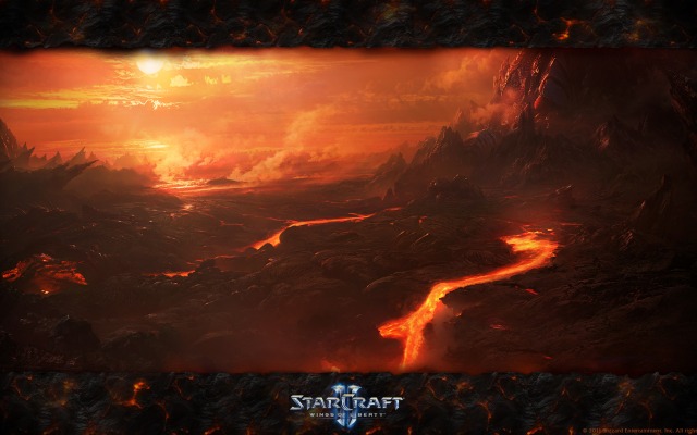 StarCraft 2: Wings of Liberty. Desktop wallpaper