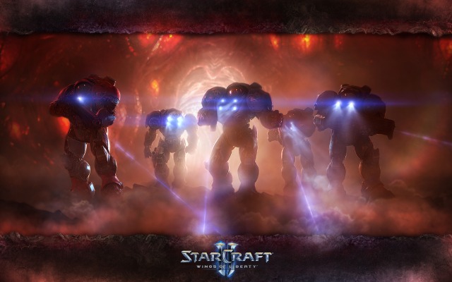 StarCraft 2: Wings of Liberty. Desktop wallpaper