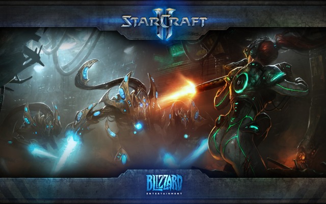 StarCraft 2: Wings of Liberty. Desktop wallpaper