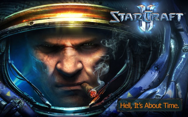 StarCraft 2: Wings of Liberty. Desktop wallpaper