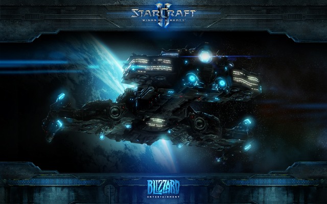 StarCraft 2: Wings of Liberty. Desktop wallpaper