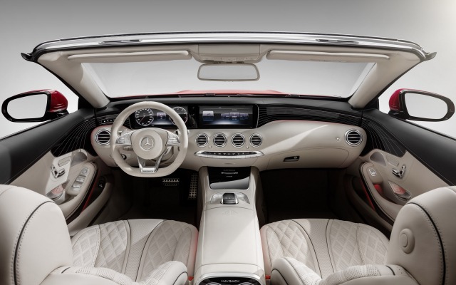 Mercedes-Maybach S 650 Cabrio 2017. Desktop wallpaper