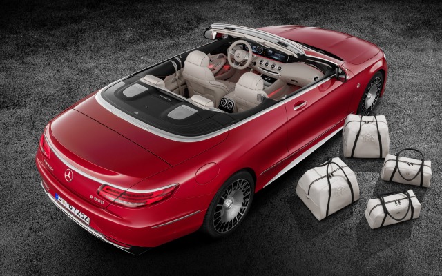 Mercedes-Maybach S 650 Cabrio 2017. Desktop wallpaper