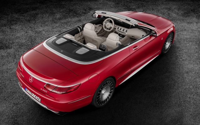 Mercedes-Maybach S 650 Cabrio 2017. Desktop wallpaper