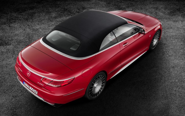 Mercedes-Maybach S 650 Cabrio 2017. Desktop wallpaper