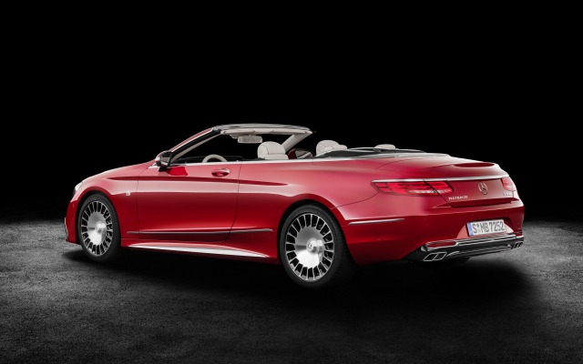 Mercedes-Maybach S 650 Cabrio 2017. Desktop wallpaper