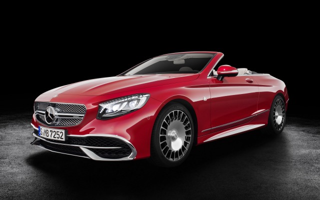 Mercedes-Maybach S 650 Cabrio 2017. Desktop wallpaper