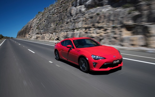 Toyota GT 86 Facelift 2016. Desktop wallpaper