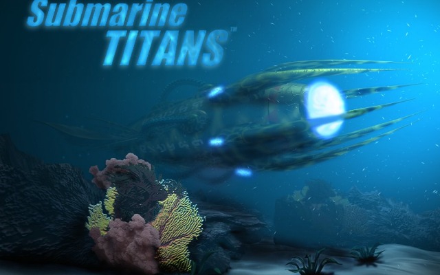 Submarine Titans. Desktop wallpaper