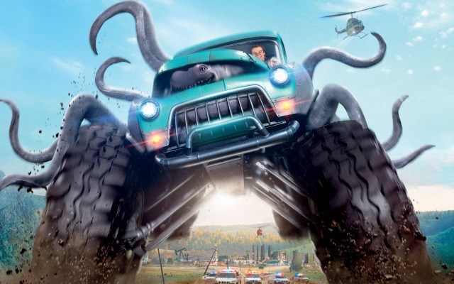 Monster Trucks. Desktop wallpaper