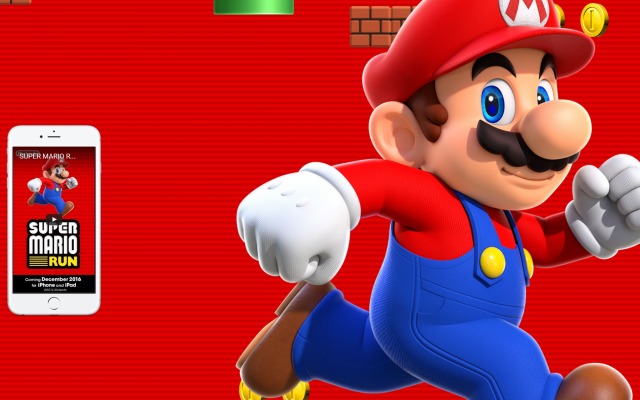 Super Mario Run. Desktop wallpaper