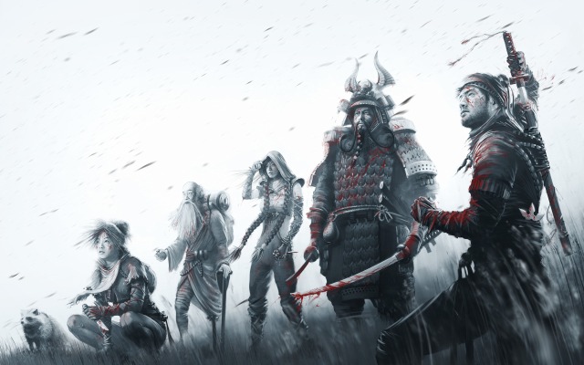 Shadow Tactics: Blades of the Shogun. Desktop wallpaper